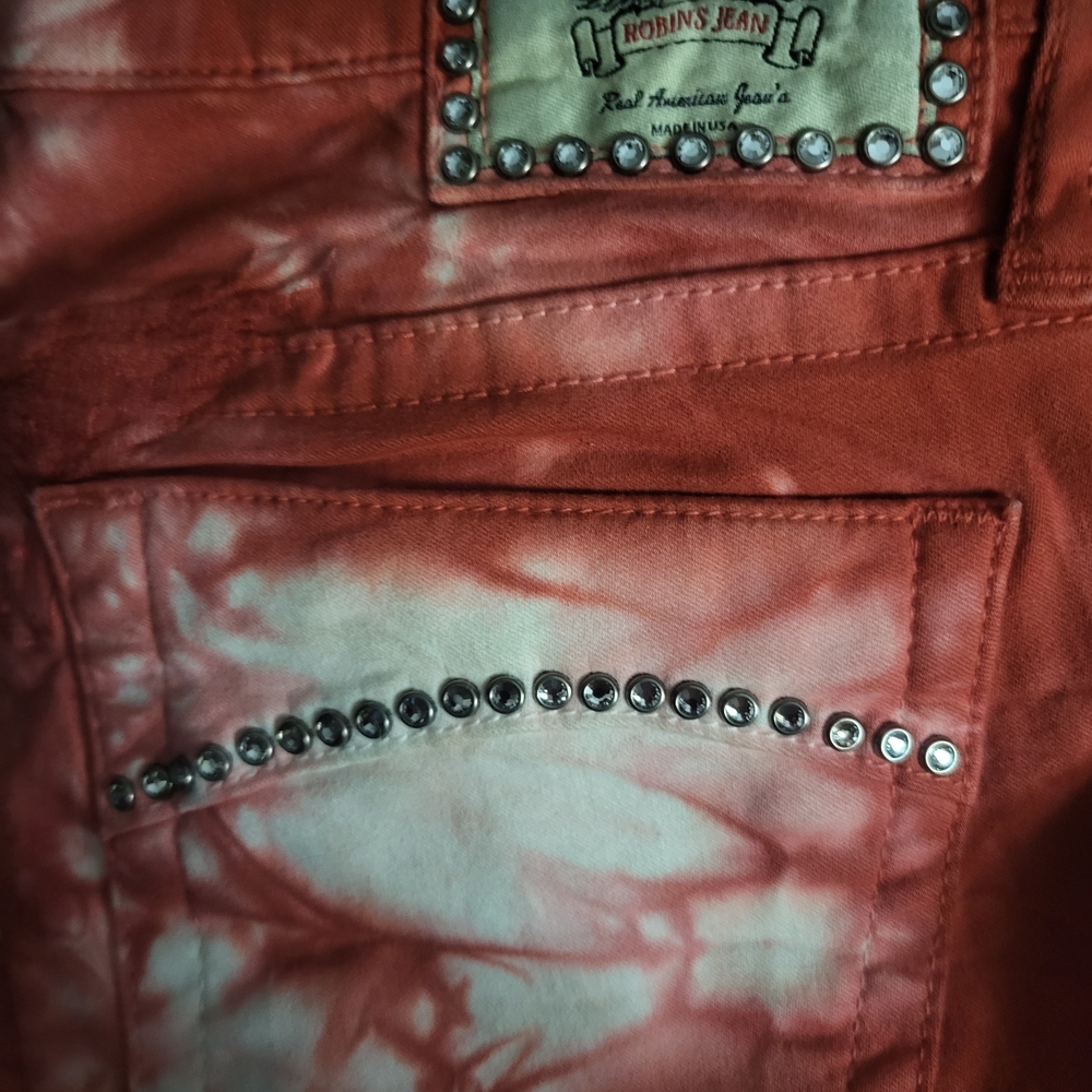 Robin's Jean Orange Studded Accessory